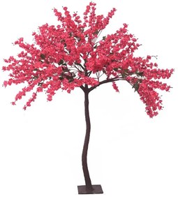 MarHome ΔΕΝΤΡΟ ΦΟΥΞ ME ΑΝΘΗ ΡΟΔΑΚΙΝΙΑΣ Υ180cm 2/ΚΙΒ  04-22011