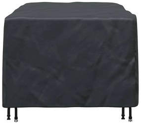 vidaXL Κάλυμμα επίπλων εξωτερικού χώρου Μαύρο 170 x 100 x 70 εκ. 210D