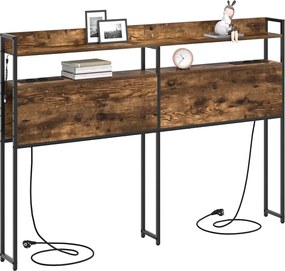 vidaXL Κεφαλάρι Αποθήκης με αποθήκευση Καπνιστή δρυς