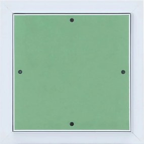 vidaXL Πάνελ Πρόσβασης Πράσινο και Ασημί 30 x 30 cm