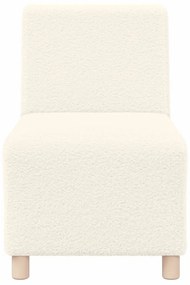 vidaXL Μοναδικός Καναπές χωρίς Χερούλια 3 pcs Κρεμ 55 x 74 x 82 εκ.