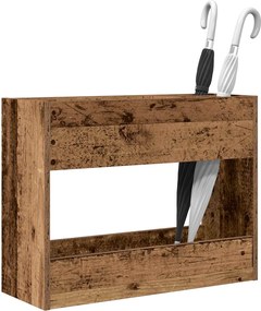 vidaXL Σχέδιο &amp; βάση αποθήκευσης Παλιό ξύλο 65 x 24 x 50 εκ