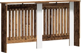 vidaXL Καπάκι Καλοριφέρ Παλαιωμένο ξύλο 152 x 19 x 81,5 cm