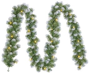 Χριστουγεννιάτικη Γιρλάντα 270εκ. Με 20 Led Φωτάκια Edelman Norton 1046218