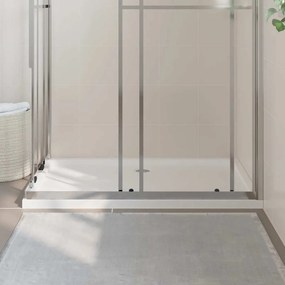 vidaXL Βάση Ντουζιέρας Ορθογώνια Λευκή 80 x 120 εκ. από ABS