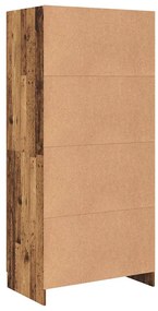 vidaXL Ντουλάπι Παλιό ξύλο 82.5 x 51.5 x 180 εκ Επεξεργασμένο ξύλο