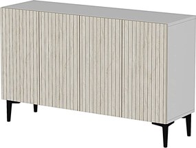 Console Zeynep 120 - White, Travertine White
Travertine