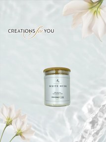 Κερί Αρωματικό White Musk - 600 γρ. +-