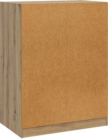 vidaXL Ντουλάπι Artisan δρυς 77 x 48 x 102 cm Επεξεργασμένο Ξύλο