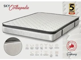 KS Strom  Στρώμα Ύπνου King Size KS Strom Sky Orthopedic Economy με Ανώστρωμα 180x200x25cm (πλάτος 171-180cm) BEST-253742160