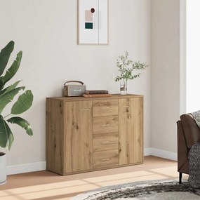 vidaXL Ντουλάπι Αρτισιανή Δρυς 88x30x64 εκ. από Επεξεργ. Ξύλο