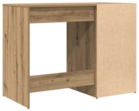 vidaXL Γραφείο Αρτισιανή Δρυς 100x49x75 εκ. από Επεξεργασμένο Ξύλο