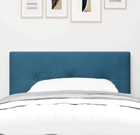 vidaXL Κεφαλάρι Σκούρο Μπλε 100 cm Βελούδο