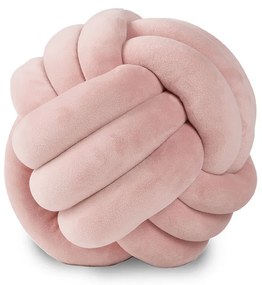 Διακοσμητικό Μαξιλάρι Βελουτέ (Φ22) Das Home Ροζ