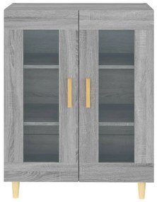 vidaXL Ντουλάπι Γκρι Sonoma 69,5 x 34 x 90 εκ. από Επεξεργασμένο Ξύλο