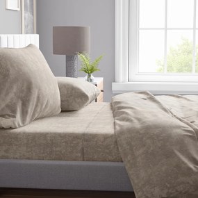 Σεντόνι Υπέρδιπλο Επίπεδο (220x240) Dimcol Shadow Μπεζ