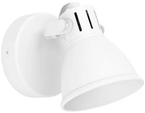 Σποτ Φωτιστικό Τοίχου Οροφής 1xGU10 LED Λευκό Ρυθμιζόμενο Seras 1 98393 Eglo-98393-Λευκό 98393