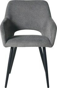 Καρέκλα Τραπεζαρίας (60.5x55x83) Spitishop Tiyana Grey