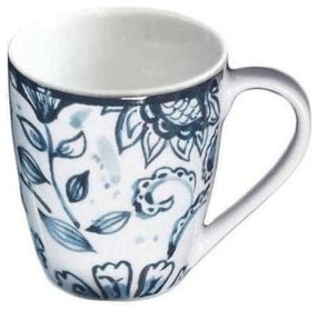 Κούπα Mediterraneo 25.275.25 360ml White-Blue Cryspo Trio Πορσελάνη