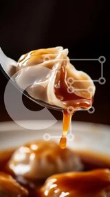 Intra Συλλεκτικό Ξύλινο Παζλ Plywood 4mm - Ζυμαρικά με σάλτσα και σκεύη Σε Ξύλινο Κουτί - Διαστάσεις: 10x10 cm – 25 κομμάτια