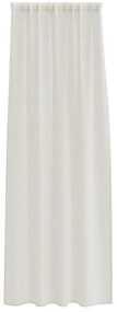 vidaXL Κουρτίνες με κουρτίνες 2 pcs Κρεμ 140 x 225 cm Πολυεστέρας