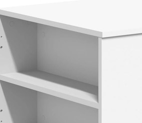 vidaXL Τραπεζάκι Σαλονιού Λευκό 102 x 55 x 42 εκ. από Επεξεργ. Ξύλο