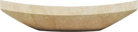 vidaXL Νιπτήρας Κρεμ 50 x 35 x 12 εκ. Μαρμάρινος