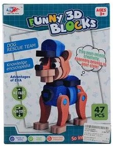 Συναρμολογούμενη Φιγούρα Σκυλάκι DIY 3D 47τεμ