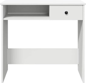 vidaXL Γραφείο Λευκό 80 x 40 x 75 εκ. από Μοριοσανίδα