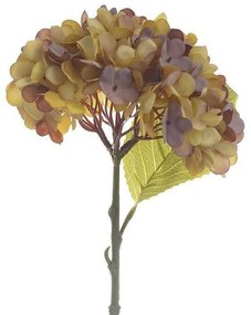 Διακοσμητικό Λουλούδι-Μπουκέτο 3-85-084-0051 Υ35  Purple-Yellow Inart Ύφασμα