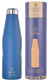 Estia 01-16616 Save Aegean Μπουκάλι Θερμός Ανοξείδωτο BPA Free 750ml, Denim Blue
