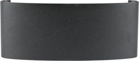 8W LED WALL LIGHT 4000K-SAND BLACK