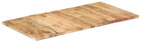 vidaXL Επιφάνεια Τραπεζιού 25-27 χιλ. 120 x 60 εκ. Μασίφ Ξύλο Μάνγκο