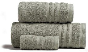 Πετσέτες Μπάνιου (Σετ 3τμχ) Melinen Premio 600gsm Γκρι