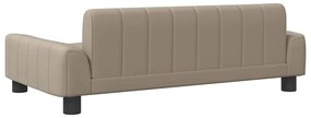 vidaXL Καναπές Παιδικός Καπουτσίνο 90x53x30 εκ. από Συνθετικό Δέρμα