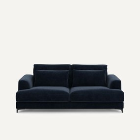 Τριθέσιος καναπές-κρεβάτι από βελούδο, Marsile