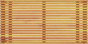 vidaXL Τραπεζάκι Πλευράς Φυσικό Λάδι 110 x 55 x 35 cm
