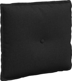 vidaXL Μαξιλάρι Πλάτης Μαύρο 50 x 19 x 45 εκ ύφασμα