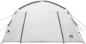vidaXL Καταφύγιο Τέντας Λευκό Μαύρο 300 x 210 x 156 εκ Πολυεστέρας