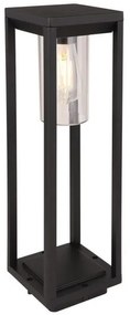 Επιδαπέδιο Φωτιστικό Κολώνα 1xΕ27 IP44 50cm Candela Globo Lighting-3135S2-Μαύρο 3135S2