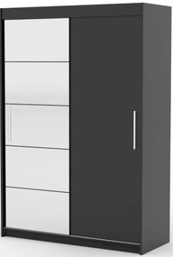 Ντουλάπα Zaist 150 συρόμενη-Mauro