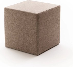 Πουφ Σκαμπό Καφέ ASOS 40x40x40