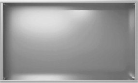 vidaXL Γλάστρα Κήπου Ασημί 50 x 30 x 75 εκ Γαλβανισμένος Χάλυβας