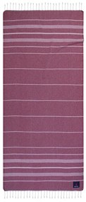 Πετσέτα Θαλάσσης - Παρεό 3813 Bordo Greenwich Polo Club Beach 80x180cm 100% Cotton
