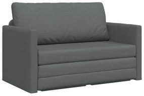 vidaXL Καναπές Κρεβάτι 2 σε 1 Ανθρακί 124x71x78 cm Υφασμάτινος