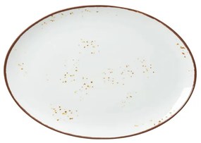 Πιατέλα Πορσελάνης Οβάλ Sahara 36εκ. Ν. 4280 - DOT