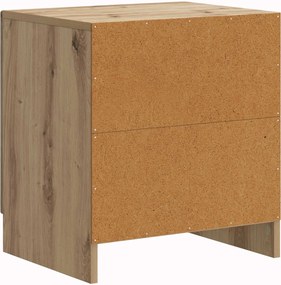 vidaXL Κομοδίνο Artisan Δρυς 43 x 34,5 x 47 εκ. Επεξεργασμένο Ξύλο