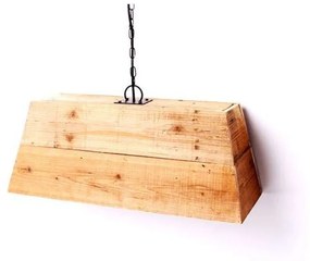 Φωτιστικό Οροφής AST823 22x55x23 Wood Espiel Wood