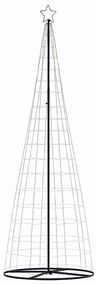 vidaXL Χριστουγεννιάτικο δέντρο LED 550 LED μπλε 304 cm