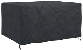 vidaXL Κάλυμμα επίπλων Μονόχρωμο Μαύρο 180 x 140 x 90 cm 210D